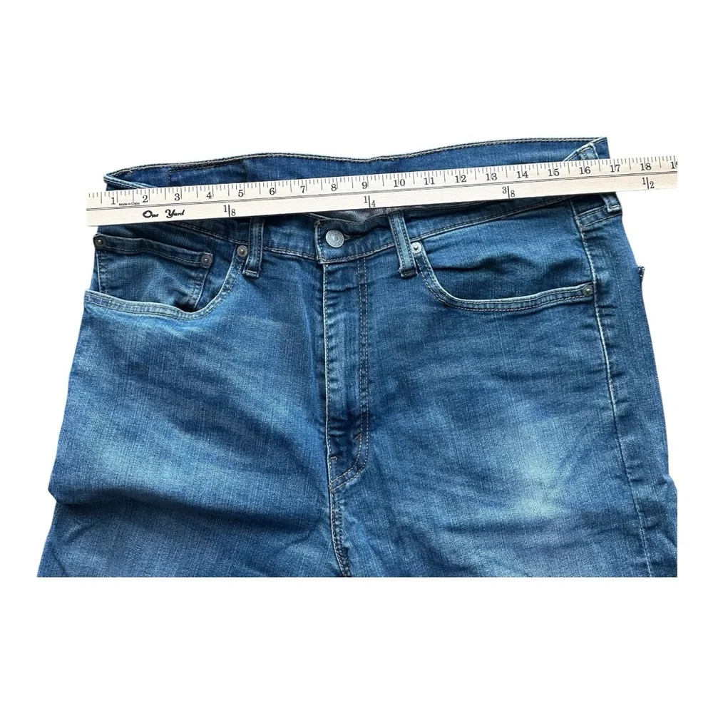 Levi's Men's Straight Fit Blue Jeans 505 36 x 34‎